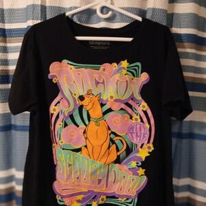 Scooby-Doo Black Short Sleeve Graphic Tee by Scooby-Doo
